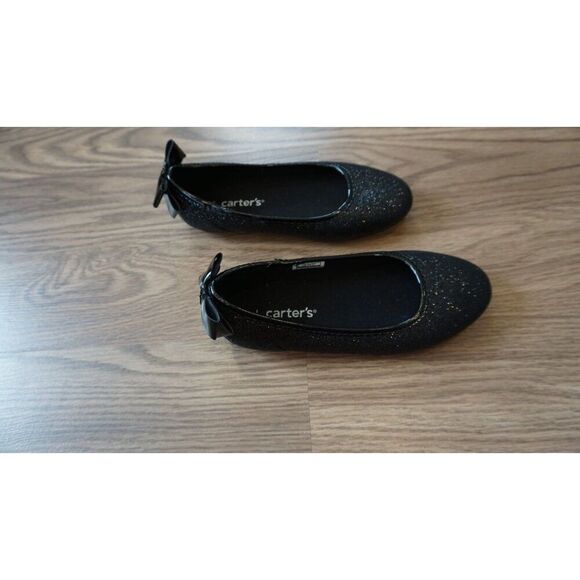 Carter's Girls Cordelia Casual Glitter Dress Shoe, Size 1 - Picture 14 of 16